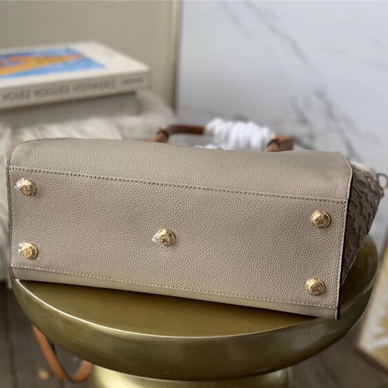 ルイヴィトン オンマイサイド MM コピー 人気★2WAY ショルダーバッグ トート レザーM53825